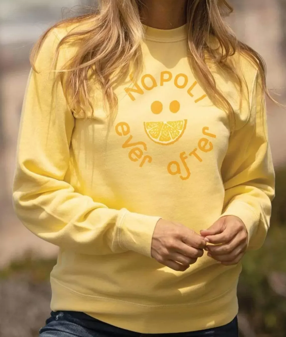 Women'S Ridiculously Soft Fleece Graphic Pullover Sweatshirt | Napoli Ever After