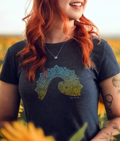 Women'S Ridiculously Soft Midweight Graphic Tee | Enjoy The Ride