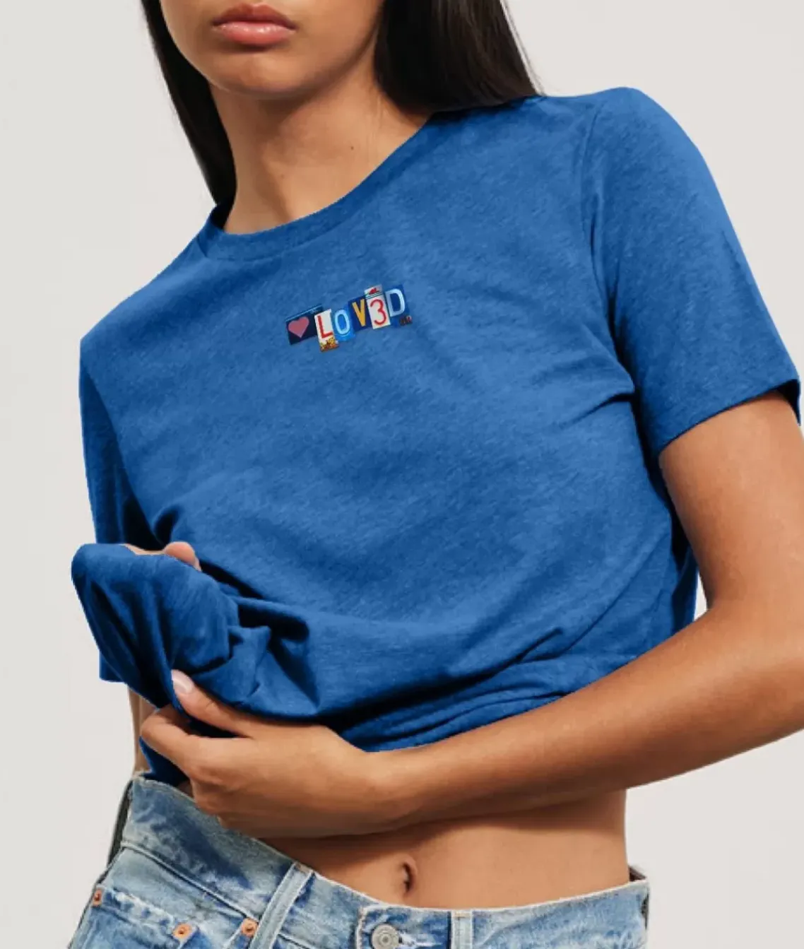 Women'S Ridiculously Soft Lightweight Graphic Tee | Loved