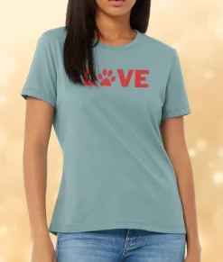 Women'S Ridiculously Soft Midweight Relaxed Valentine'S Day Graphic T-Shirt | Love My Pet