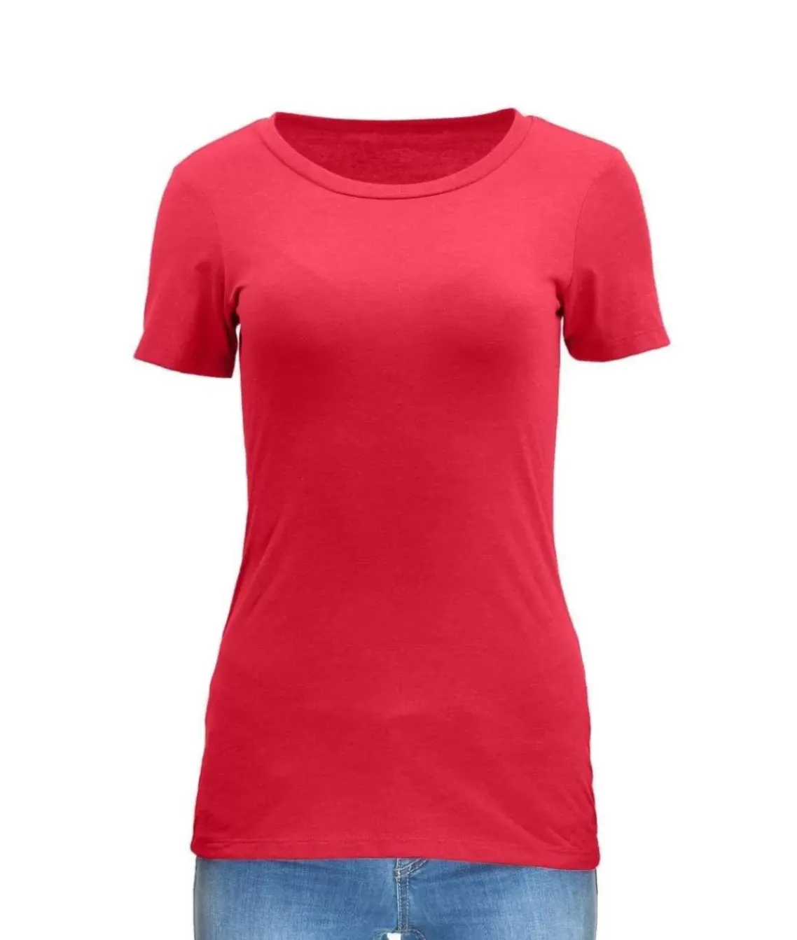 Women'S Ridiculously Soft Midweight Crew Neck T-Shirt