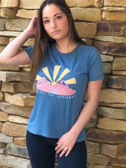 Women'S Ridiculously Soft Midweight Graphic Tee | Escape The Ordinary