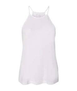 Women'S Ridiculously Soft Lightweight Flowy High Neck Tank Top