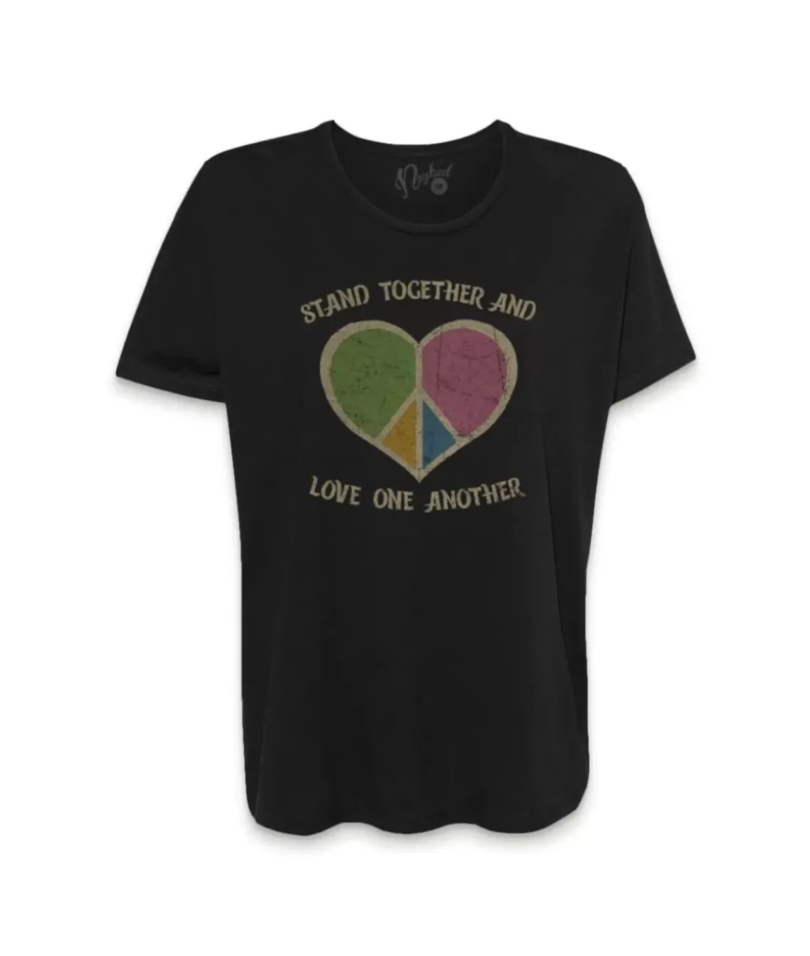 Women'S Ridiculously Soft Oversized Graphic Tee | Stand Together And Love One Another