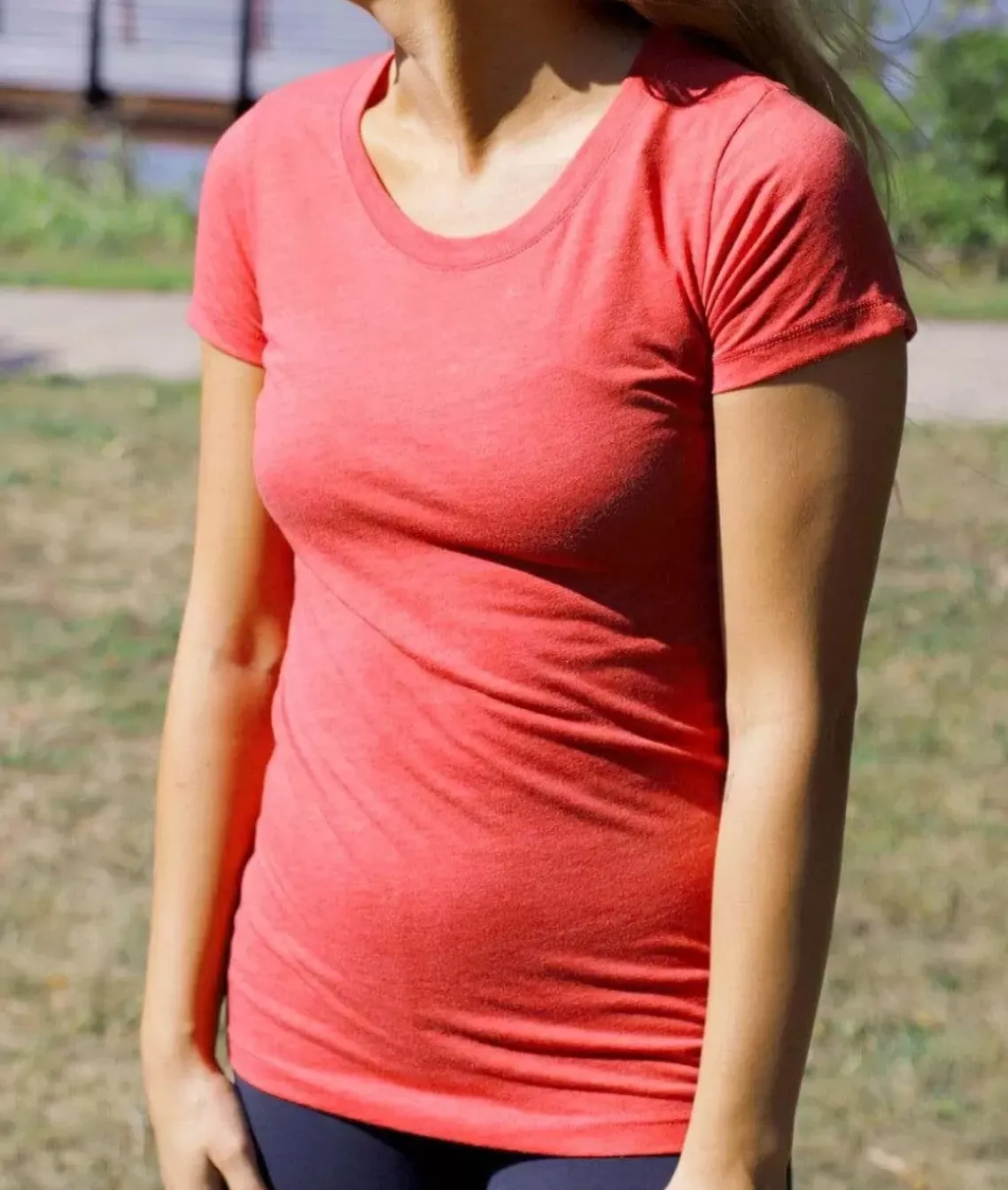 Women'S Ridiculously Soft Lightweight Scoop-Neck T-Shirt