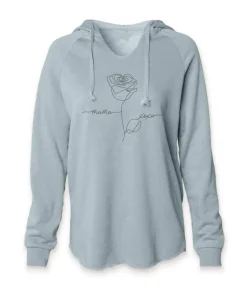 Women'S Ridiculously Soft Curved Hem Graphic Hoodie | Mama Xoxo