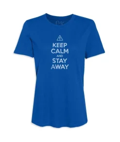 Women'S Ridiculously Soft 100% Cotton Graphic Tee | Keep Calm And Stay Away