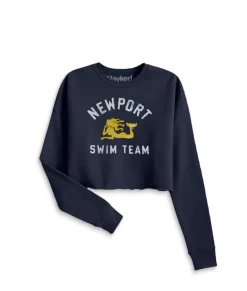 Women'S Ridiculously Soft Graphic Cropped Sweatshirt | Newport