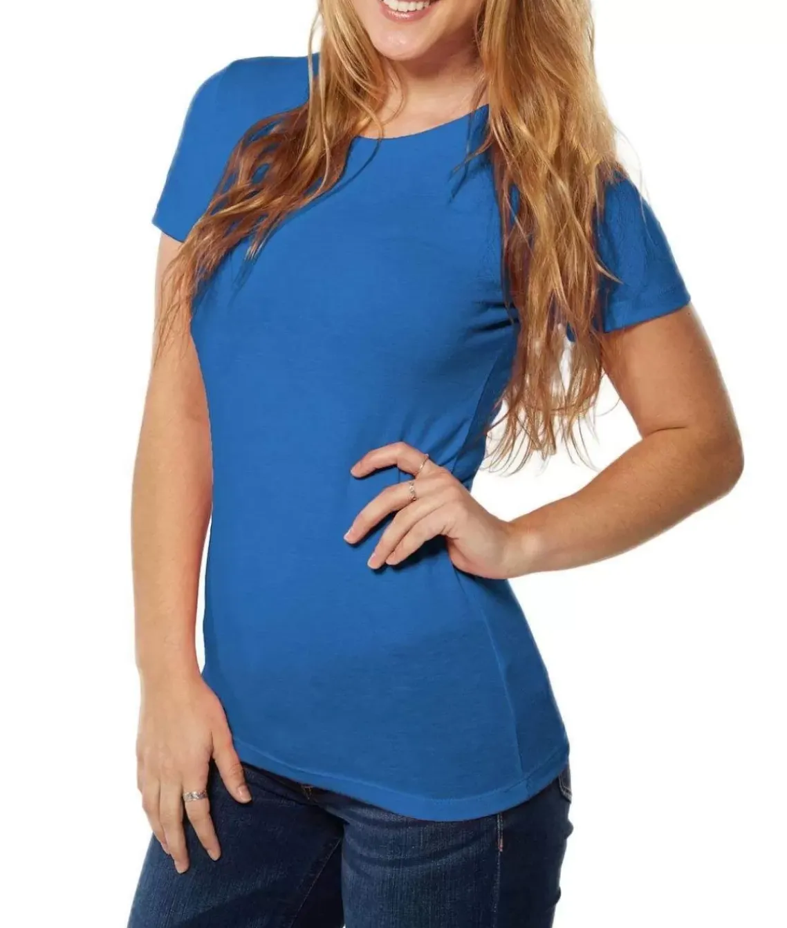 Women'S Ridiculously Soft Lightweight Crew Neck T-Shirt