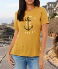 Women'S Ridiculously Soft Lightweight Graphic T-Shirt | Sc Anchor