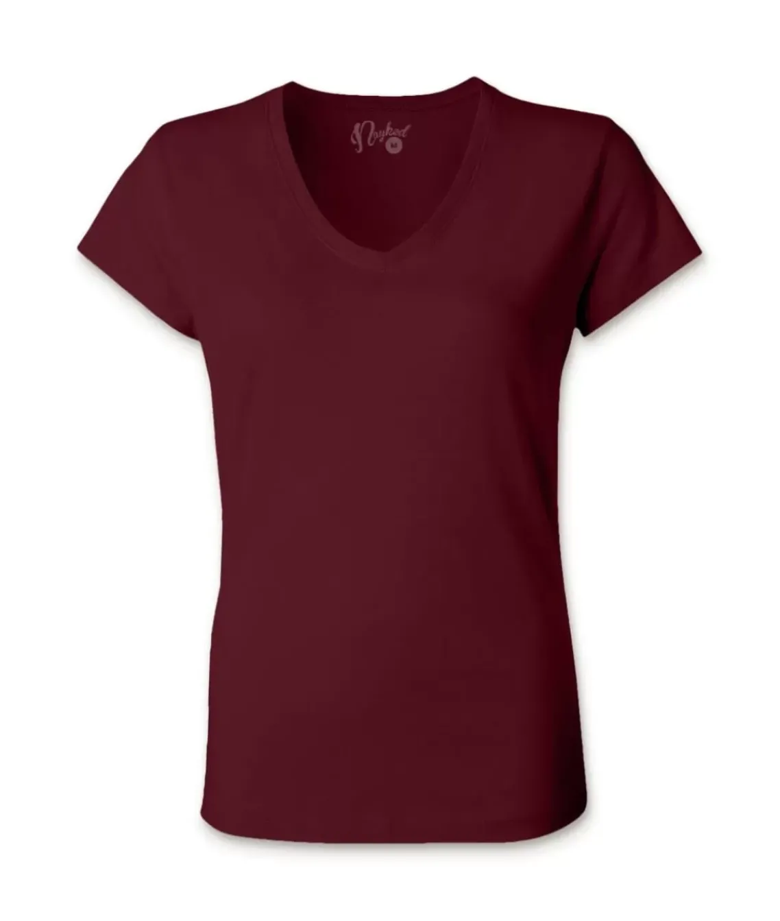 Women'S Ridiculously Soft 100% Cotton Fitted V-Neck T-Shirt