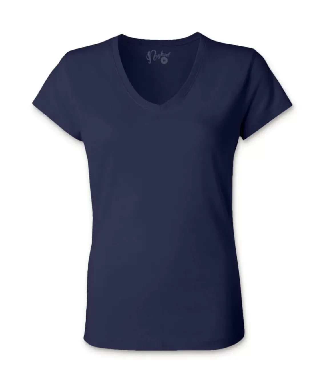 Women'S Ridiculously Soft 100% Cotton Fitted V-Neck T-Shirt