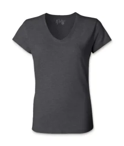 Women'S Ridiculously Soft 100% Cotton Fitted V-Neck T-Shirt