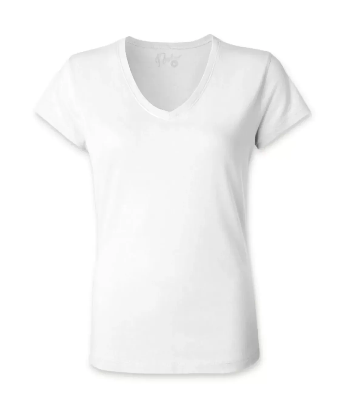 Women'S Ridiculously Soft 100% Cotton Fitted V-Neck T-Shirt