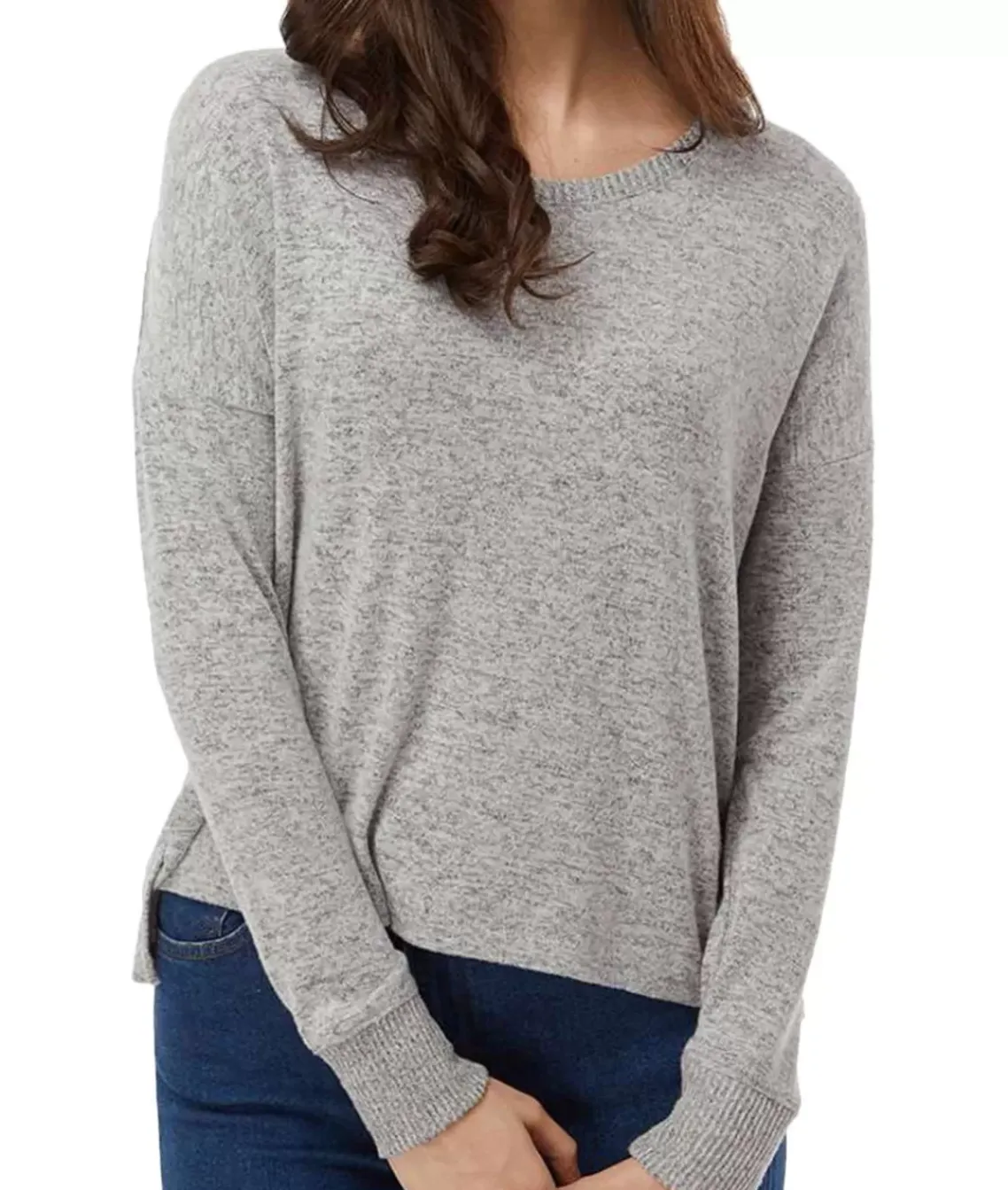 Women'S Ridiculously Soft Cuddle Fleece Boxy Pullover