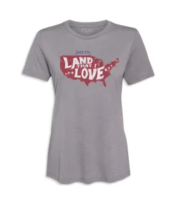 Women'S Ridiculously Soft Lightweight Graphic Tee | Land That I Love