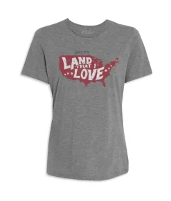 Women'S Ridiculously Soft Lightweight Graphic Tee | Land That I Love