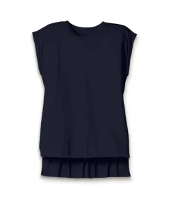 Women'S Ridiculously Soft Flowy Rolled Cuffs Muscle Tee