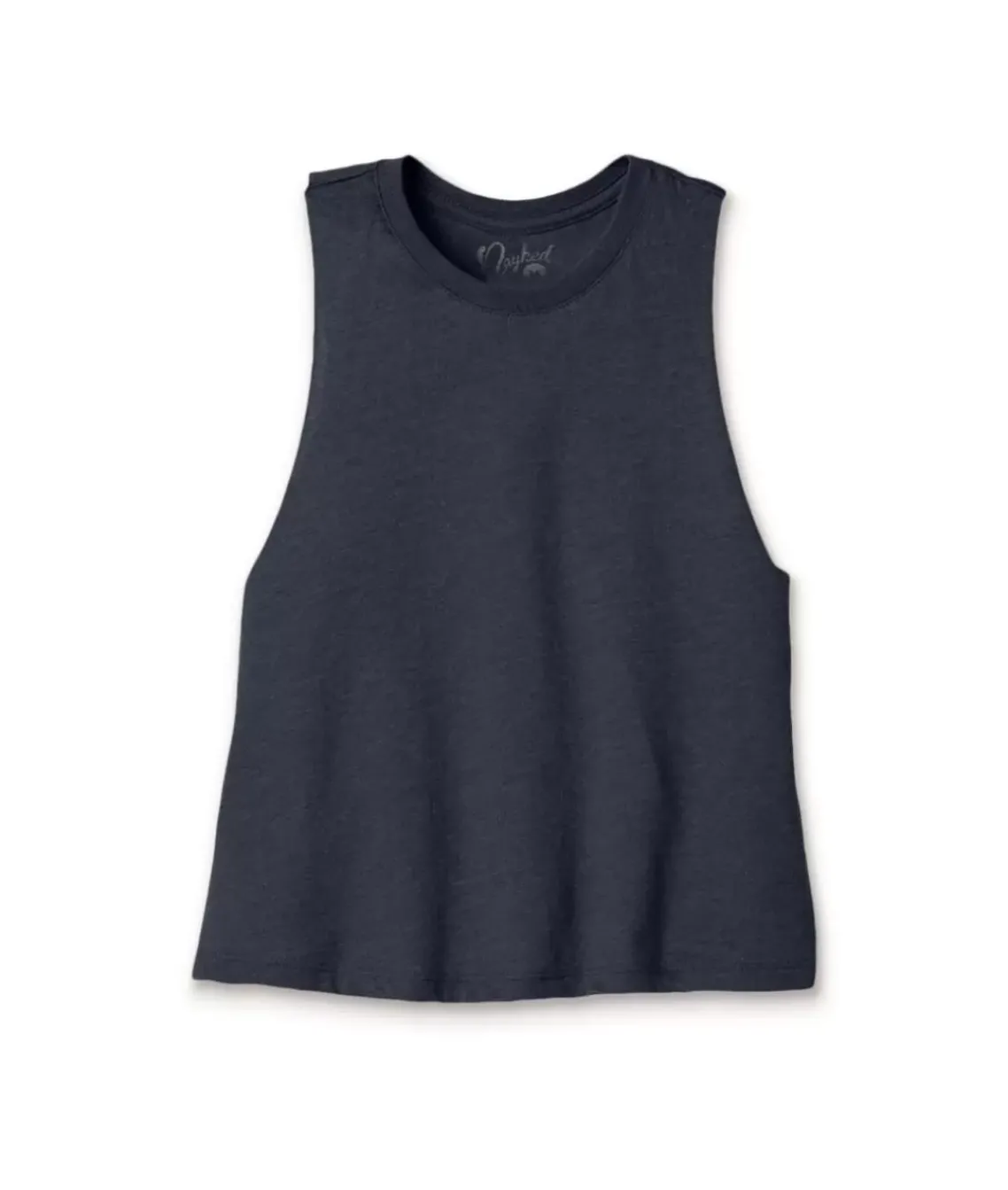 Women'S Ridiculously Soft Cropped Racerback Muscle Tank