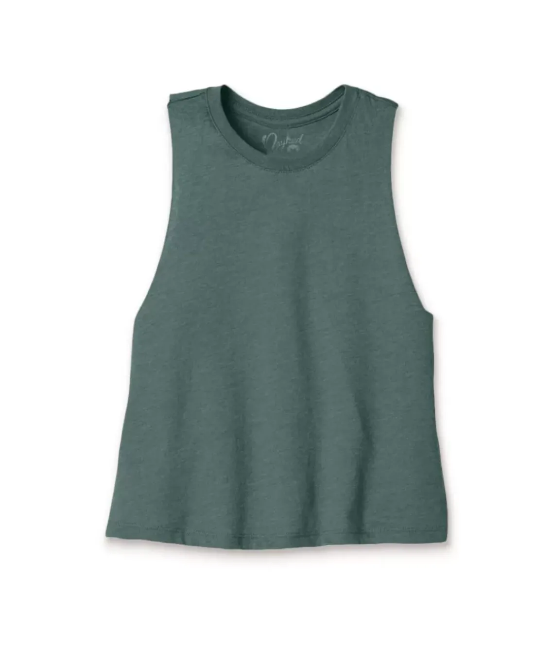 Women'S Ridiculously Soft Cropped Racerback Muscle Tank