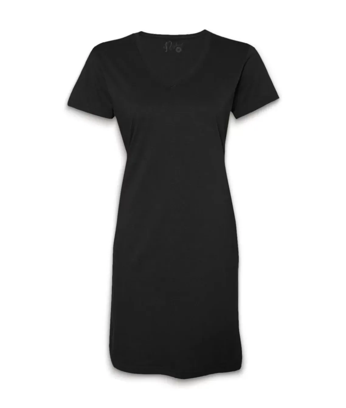 Women'S Ridiculously Soft V-Neck T-Shirt Dress