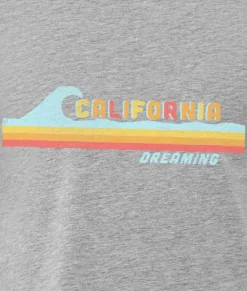 Women'S Ridiculously Soft Midweight Graphic Tee | California Dreaming