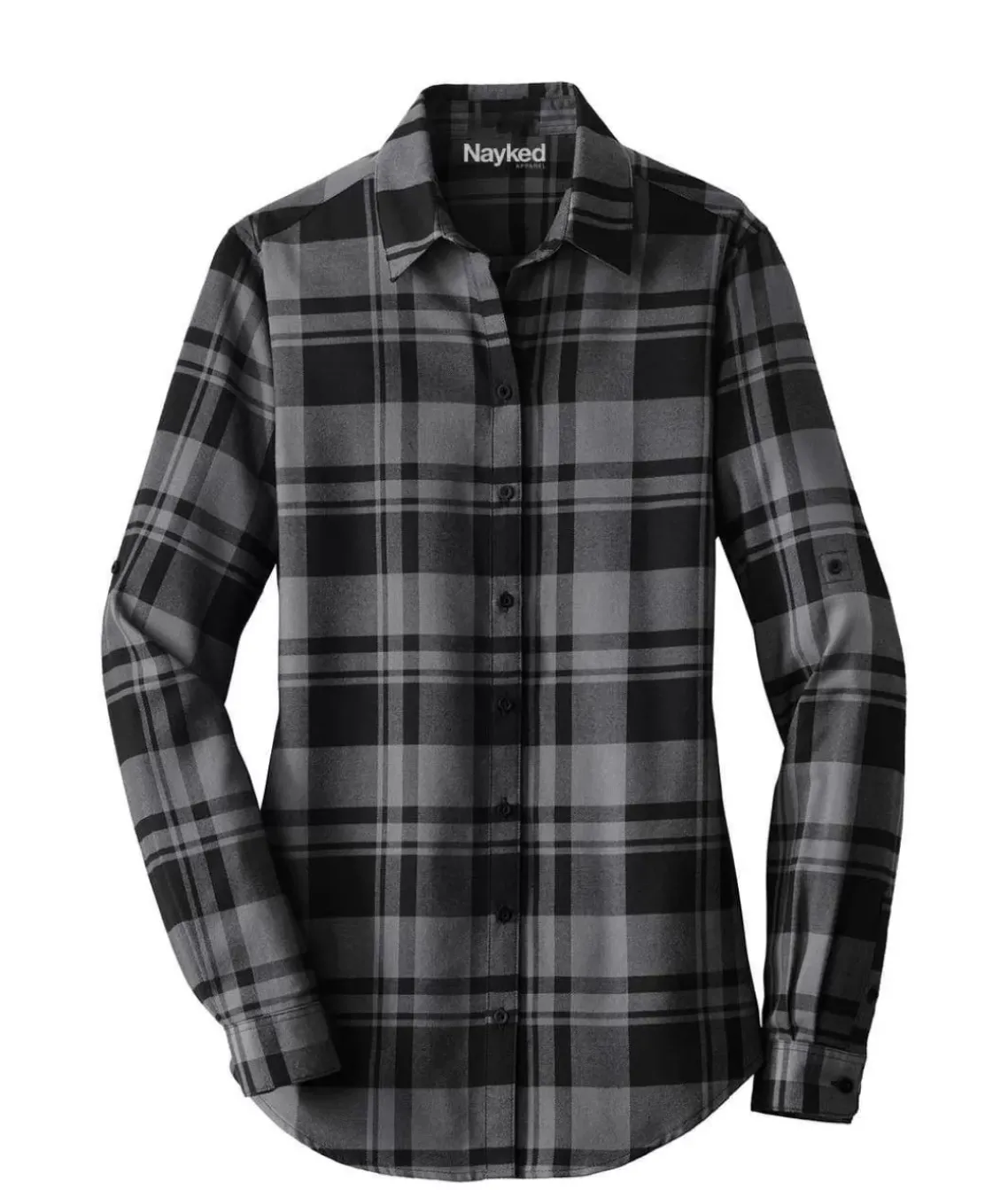 Women'S Ridiculously Soft Plaid Flannel Tunic Shirt