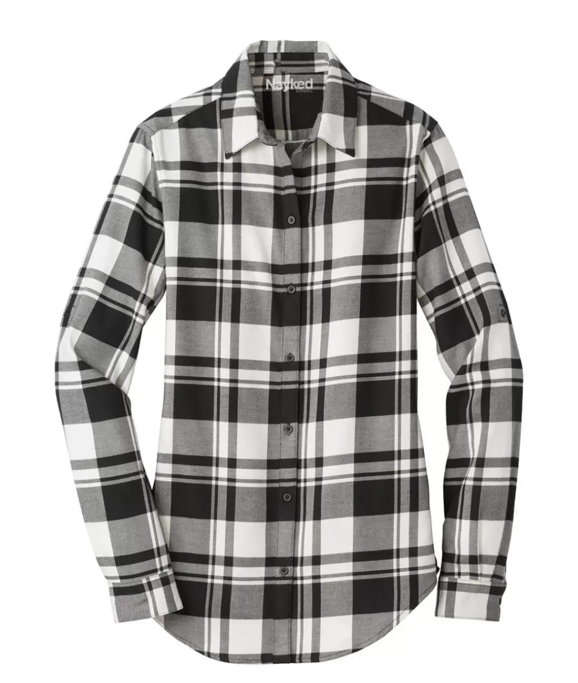 Women'S Ridiculously Soft Plaid Flannel Tunic Shirt