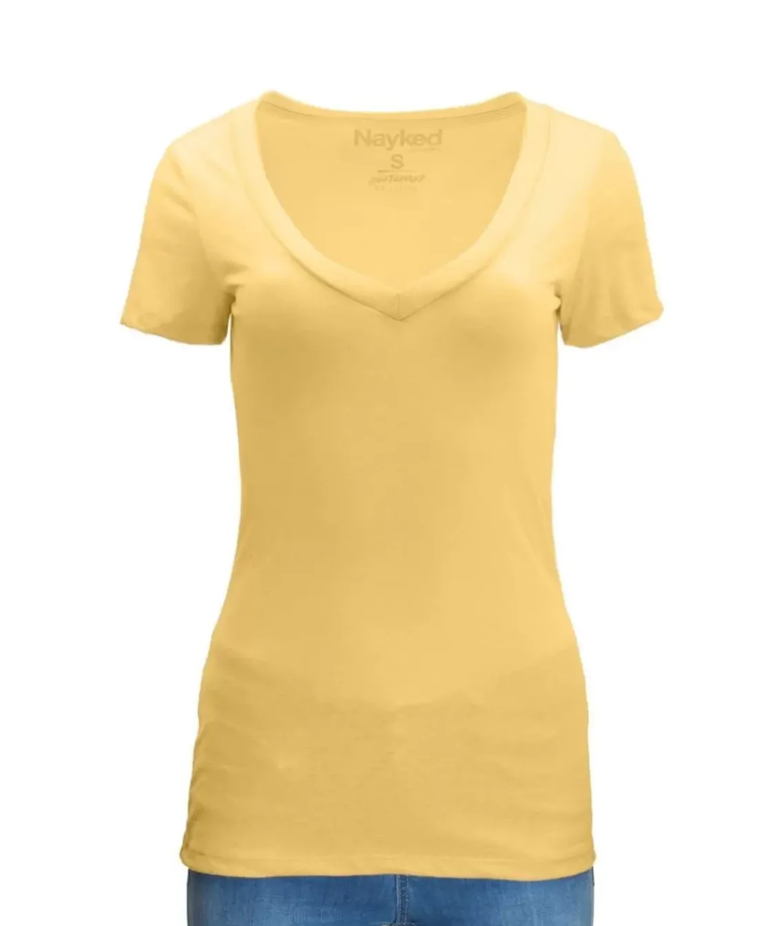 Women'S Ridiculously Soft Midweight V-Neck T-Shirt