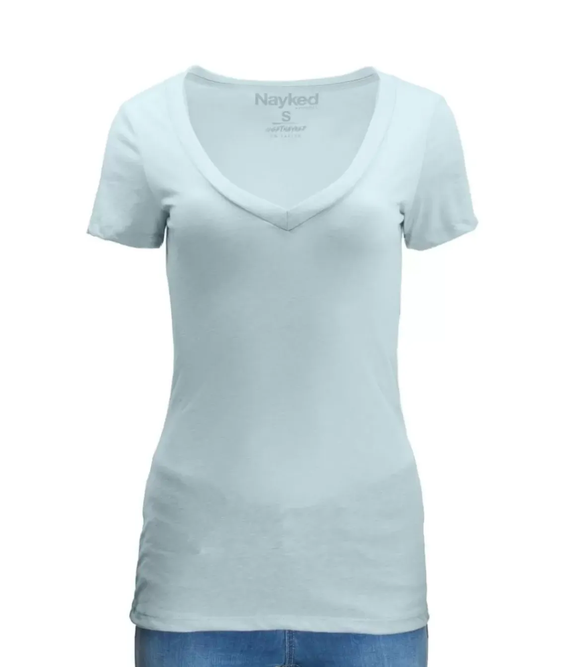 Women'S Ridiculously Soft Midweight V-Neck T-Shirt