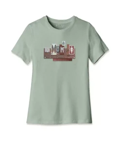 Women'S Ridiculously Soft Midweight Graphic Tee | License Plate Art: Mom