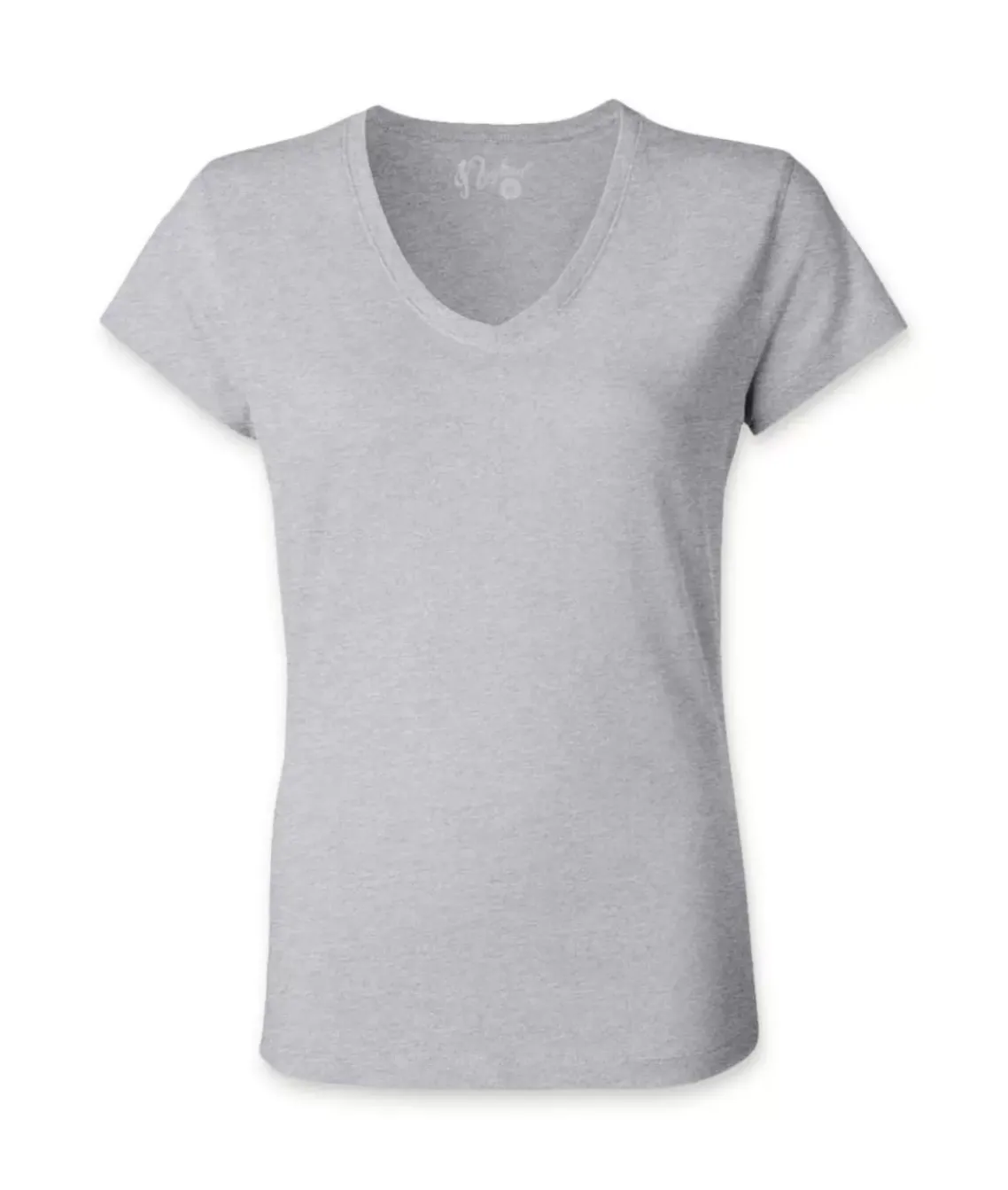 Women'S Ridiculously Soft 100% Cotton Fitted V-Neck T-Shirt