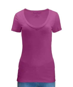 Women'S Ridiculously Soft Midweight V-Neck T-Shirt