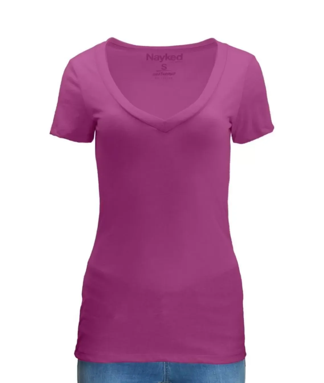 Women'S Ridiculously Soft Midweight V-Neck T-Shirt