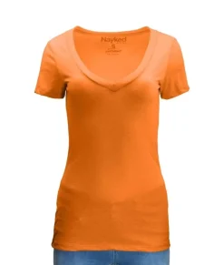 Women'S Ridiculously Soft Midweight V-Neck T-Shirt