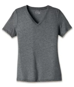 Women'S Ridiculously Soft Relaxed Fit Lightweight V-Neck T-Shirt
