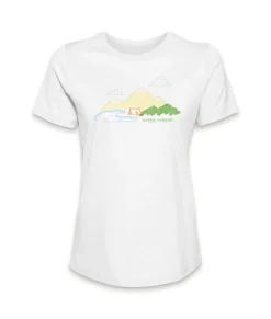 Women'S Ridiculously Soft 100% Cotton Graphic Tee | Happy Camper