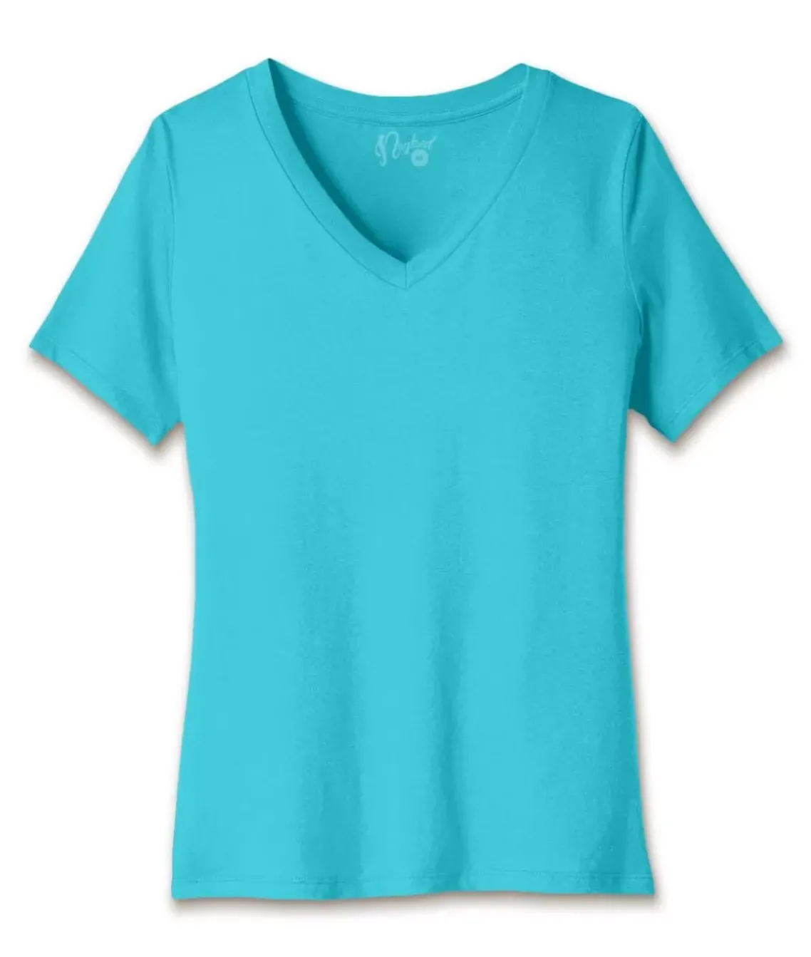 Women'S Ridiculously Soft Relaxed Fit 100% Cotton V-Neck T-Shirt