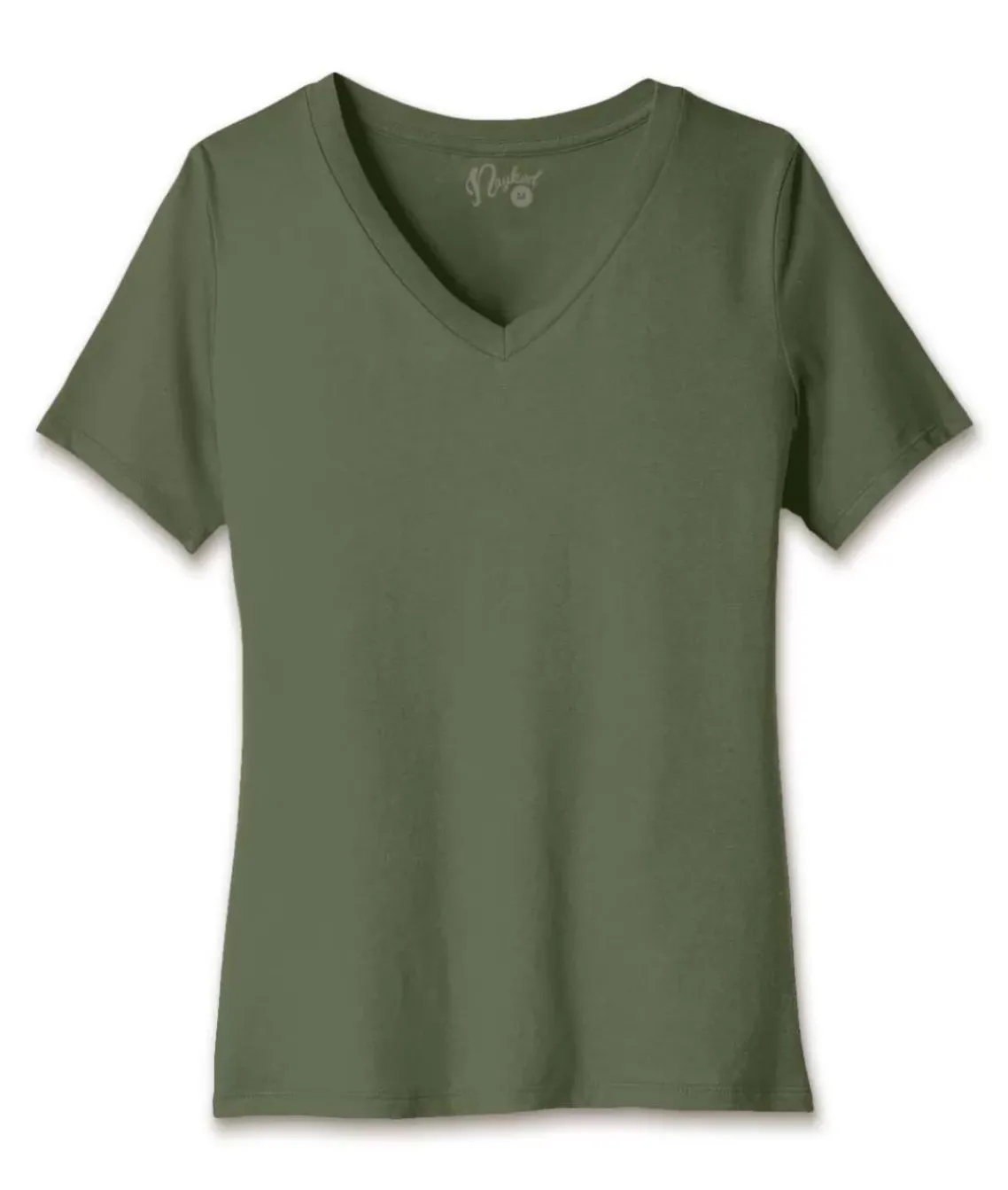 Women'S Ridiculously Soft Relaxed Fit 100% Cotton V-Neck T-Shirt