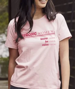 Women'S Ridiculously Soft Go-To Graphic Tee | Here'S To Strong Women