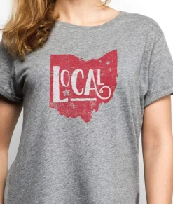 Women'S Ridiculously Soft Lightweight Graphic Tee | Local