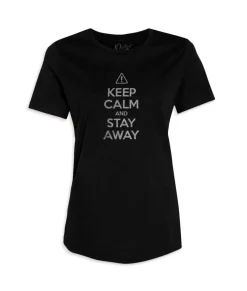 Women'S Ridiculously Soft 100% Cotton Graphic Tee | Keep Calm And Stay Away