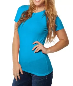 Women'S Ridiculously Soft Lightweight Crew Neck T-Shirt