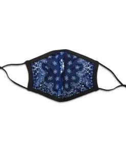 Women'S Ridiculously Soft Bandana Print 2-Layer Face Mask With Adjustable Ear Loops
