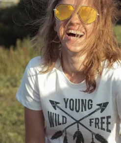 Women'S Ridiculously Soft Lightweight Graphic Tee | Young Wild Free