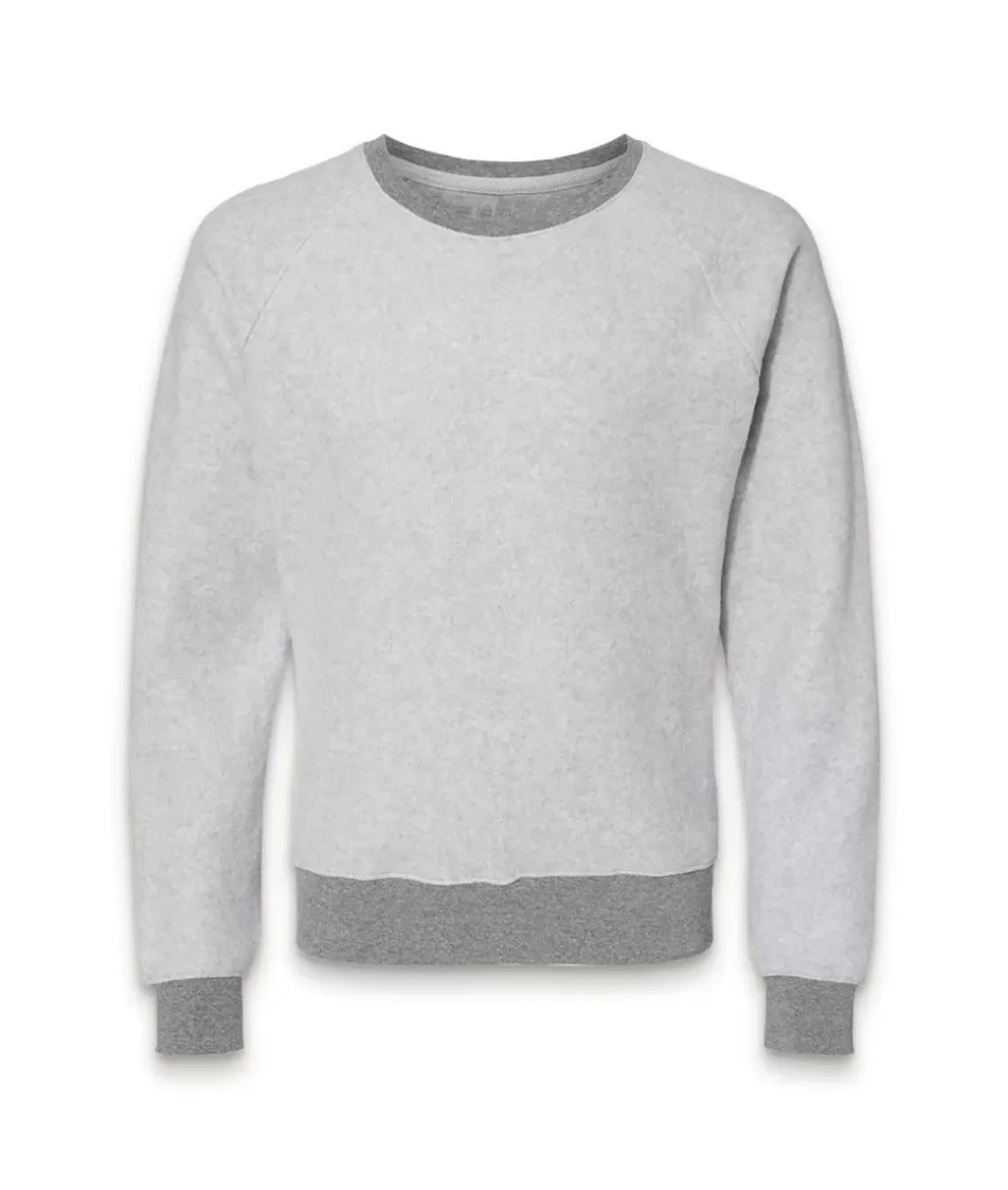 Women'S Ridiculously Soft Inside Out Crew Neck Pullover Sweatshirt