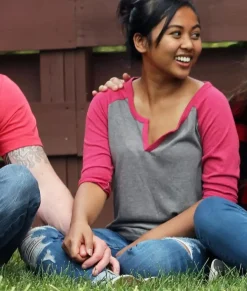 Women'S Ridiculously Soft Vintage Raglan Baseball T-Shirt