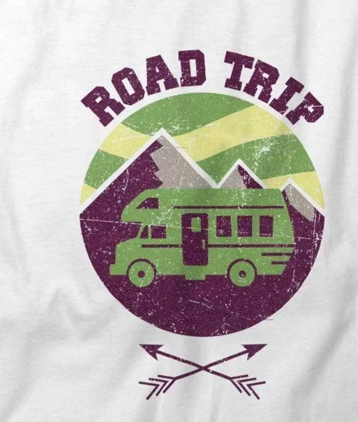 Women'S Ridiculously Soft Graphic Tee | Road Trip