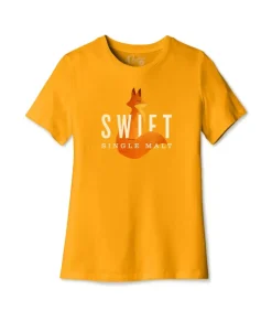 Women'S Ridiculously Soft Relaxed Fit 100% Cotton Graphic T-Shirt | Swift Single Malt