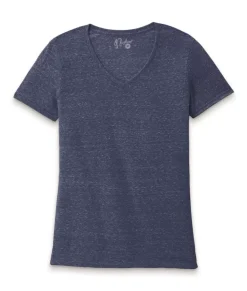 Women'S Ridiculously Soft Snow Heather V-Neck T-Shirt